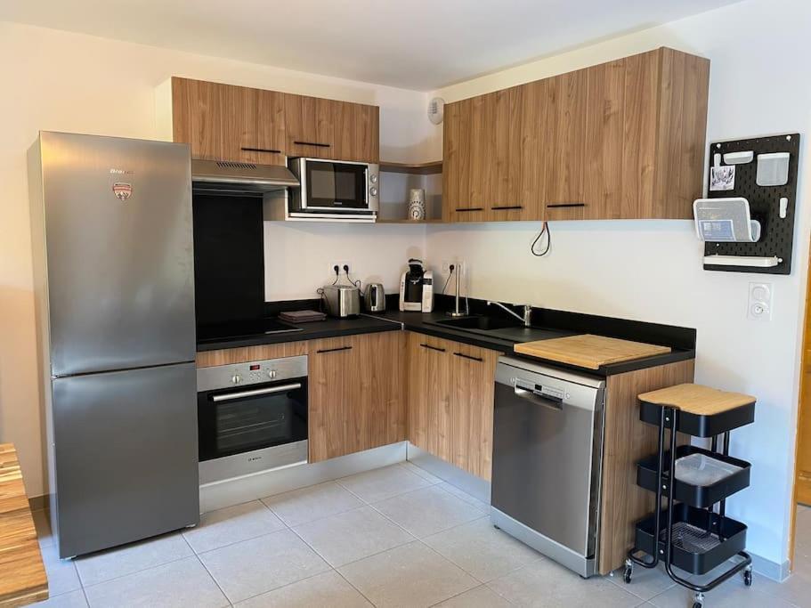 Charmant T4 Duplex Vue Montagne Loudenvielle Exterior photo